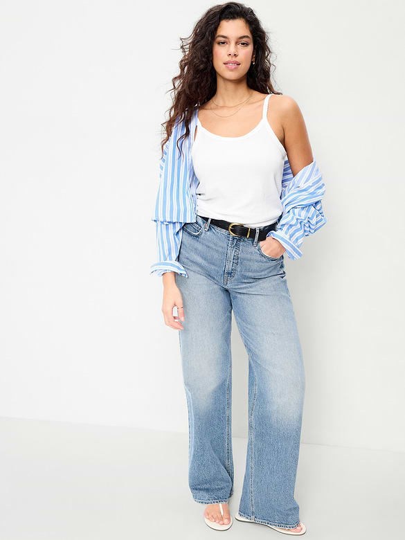 Camisole en tricot pointelle