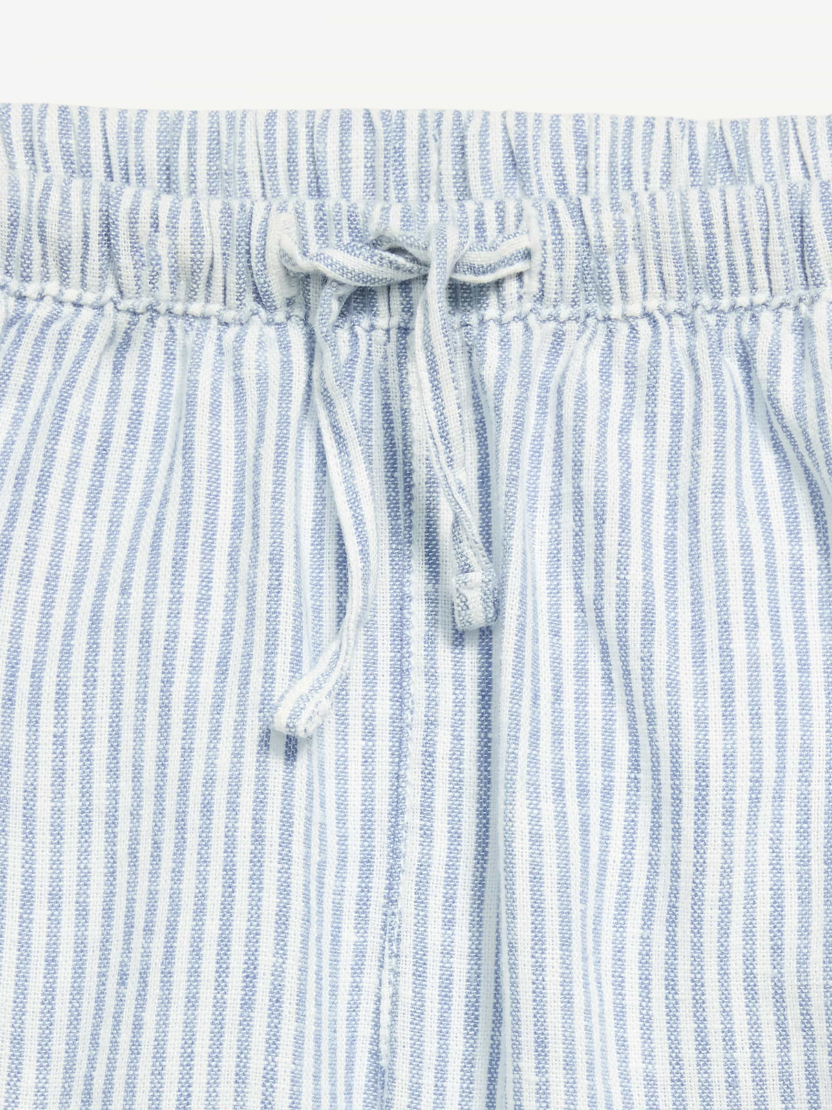 L'image numéro 5 présente Short en mélange de lin à motif pour fille