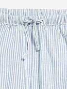 L'image numéro 5 présente Short en mélange de lin à motif pour fille
