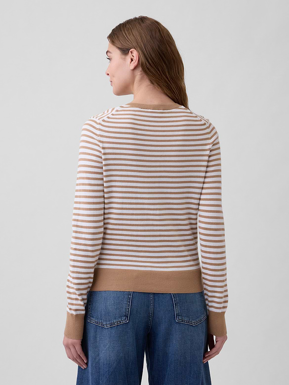 Crewneck Cardigan