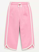 Image number 3 showing, Dolphin-Hem Cropped Sweatpants for Toddler Girls