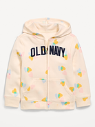 Image number 1 showing, Printed Logo-Graphic Zip Hoodie for Toddler Girls