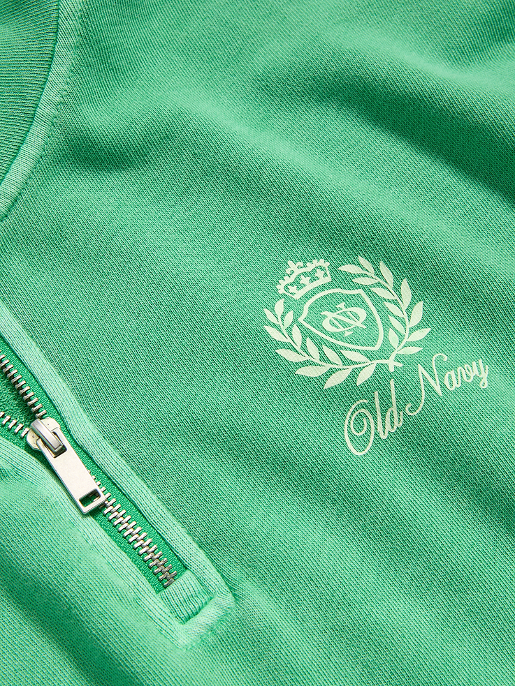 Image 5 of 5, SoComfy Oversized Logo Half-Zip Sweatshirt