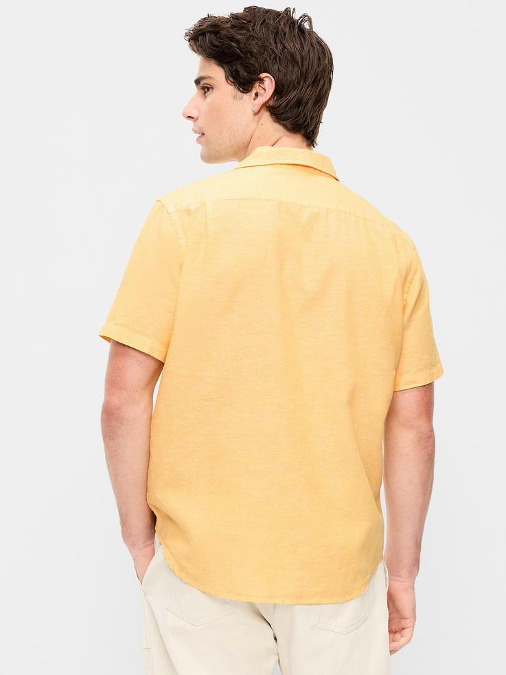 Image number 2 showing, Classic Fit Everyday Linen-Blend Shirt
