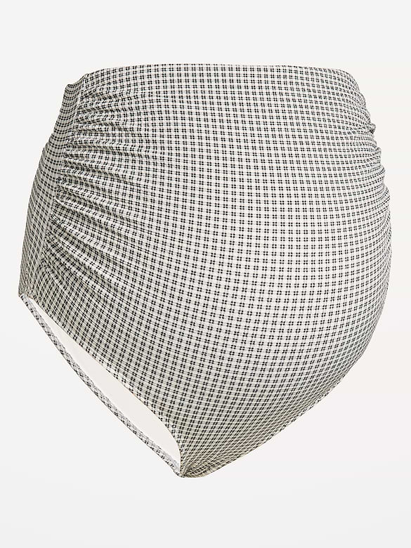 Maternity High-Waisted Swim Bottoms