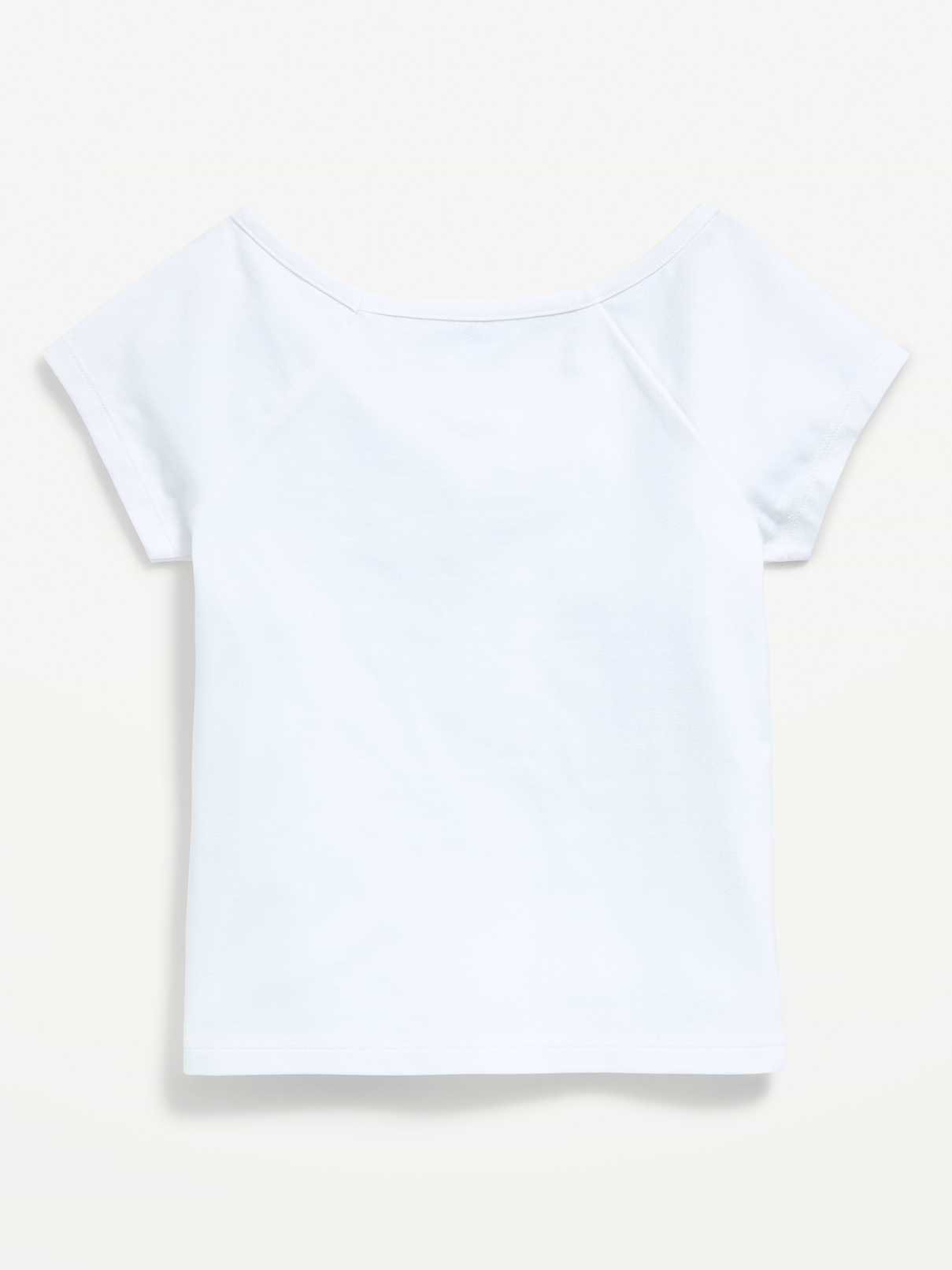 Image number 3 showing, Fitted Off-Shoulder Top for Girls