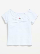 Image number 2 showing, Fitted Off-Shoulder Top for Girls