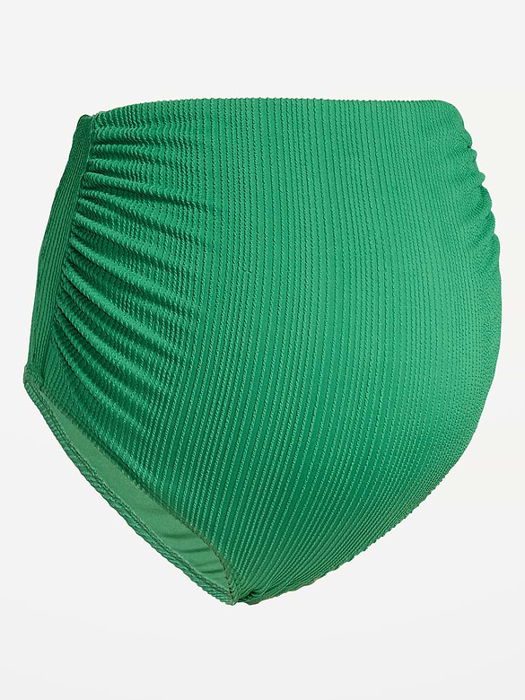 Maternity High-Waisted Swim Bottoms