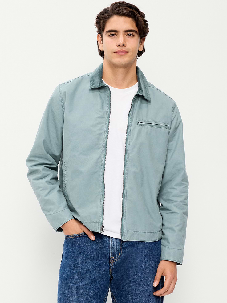 Image number 1 showing, Cropped Canvas Barn Jacket