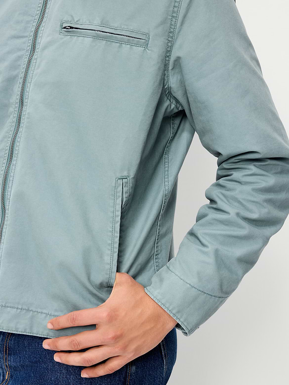 Cropped Canvas Barn Jacket