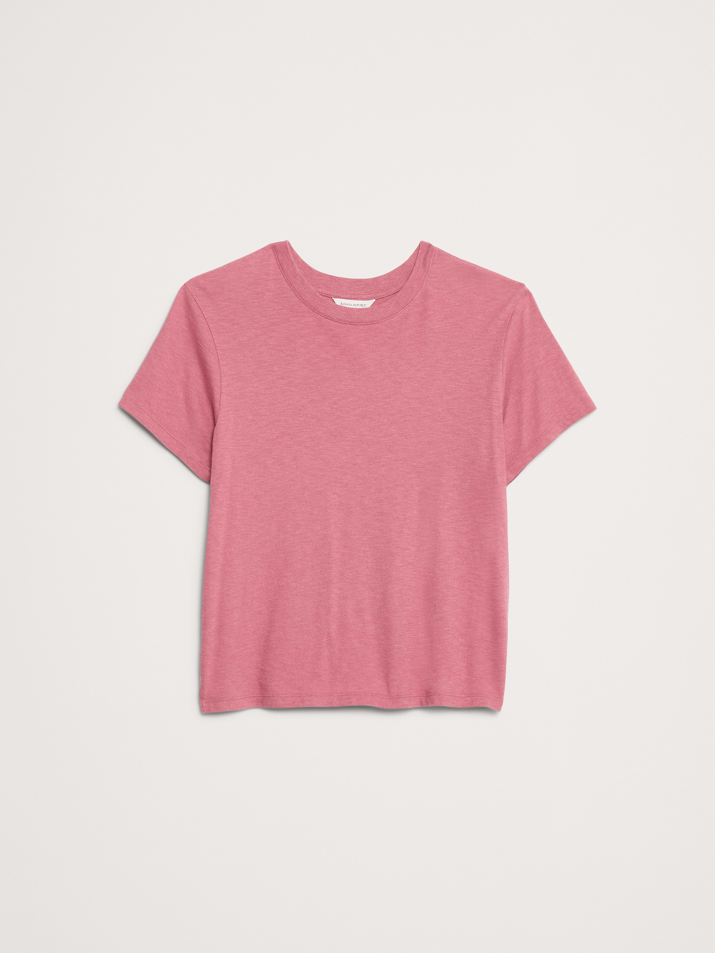 Image number 7 showing, Cotton Slub Crew-Neck T-Shirt
