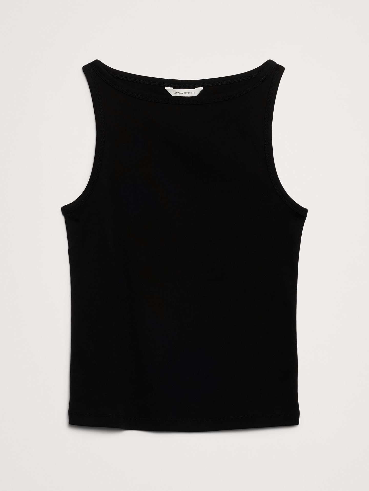 L'image numéro 7 présente Camisole minimaliste en coton