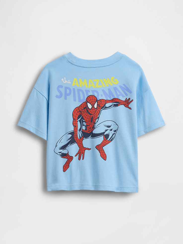 Image 2 of 2, Baby & Toddler Marvel Oversized Graphic T-Shirt