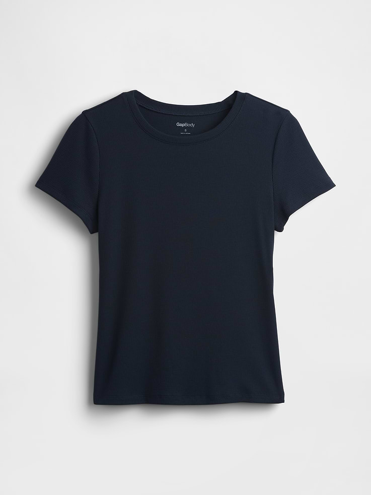 Image number 5 showing, Mini Rib PJ T-Shirt