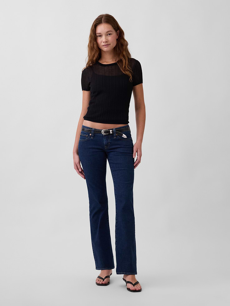 Image number 1 showing, Extra Low Rise Long & Lean Jeans