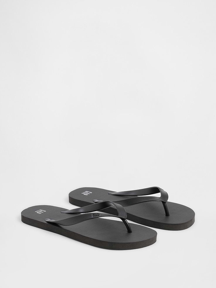 Image 2 of 5, Gap Logo Flip Flops