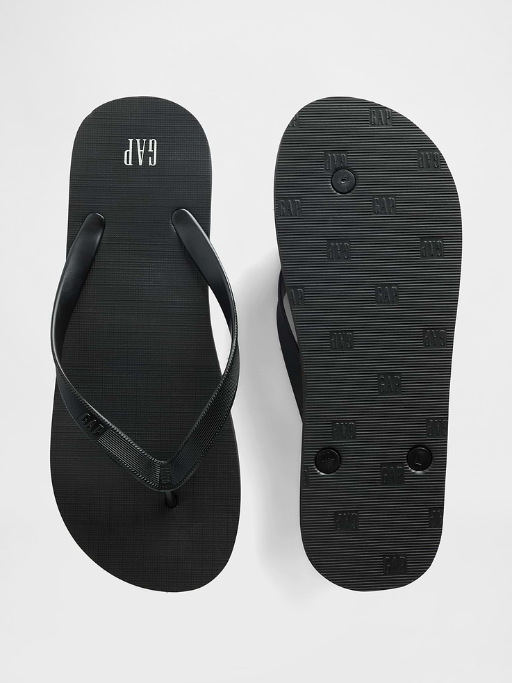 Image 3 of 5, Gap Logo Flip Flops