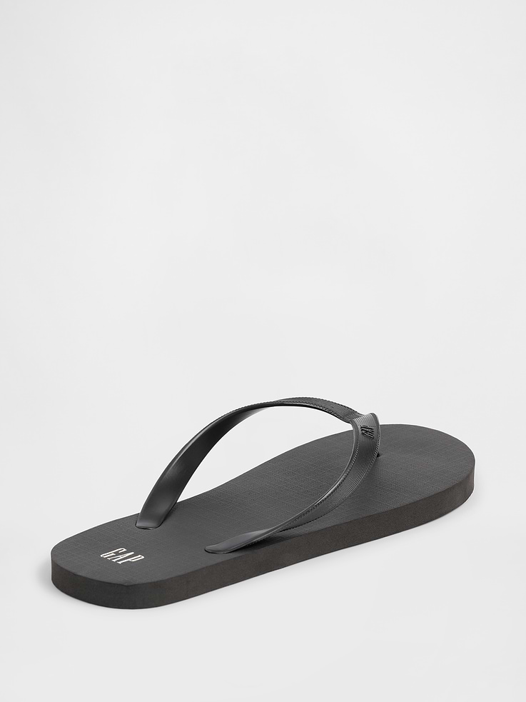 Image 4 of 5, Gap Logo Flip Flops