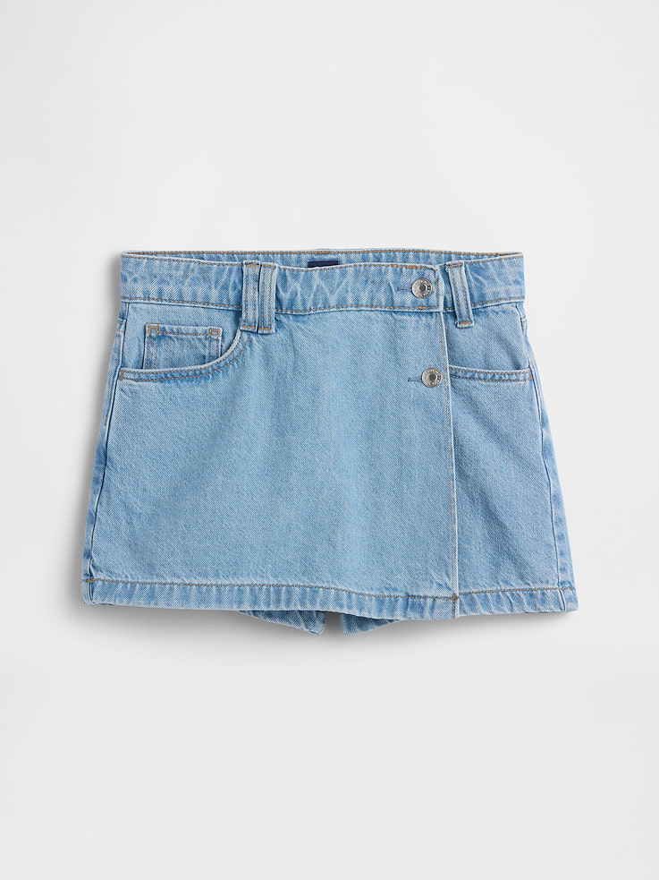 Image number 1 showing, Kids Denim Skort