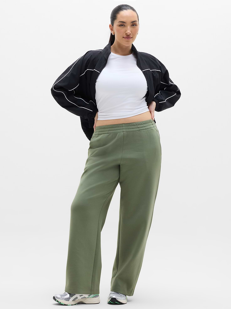Image number 5 showing, Form Knit Mid Rise Straight Pant