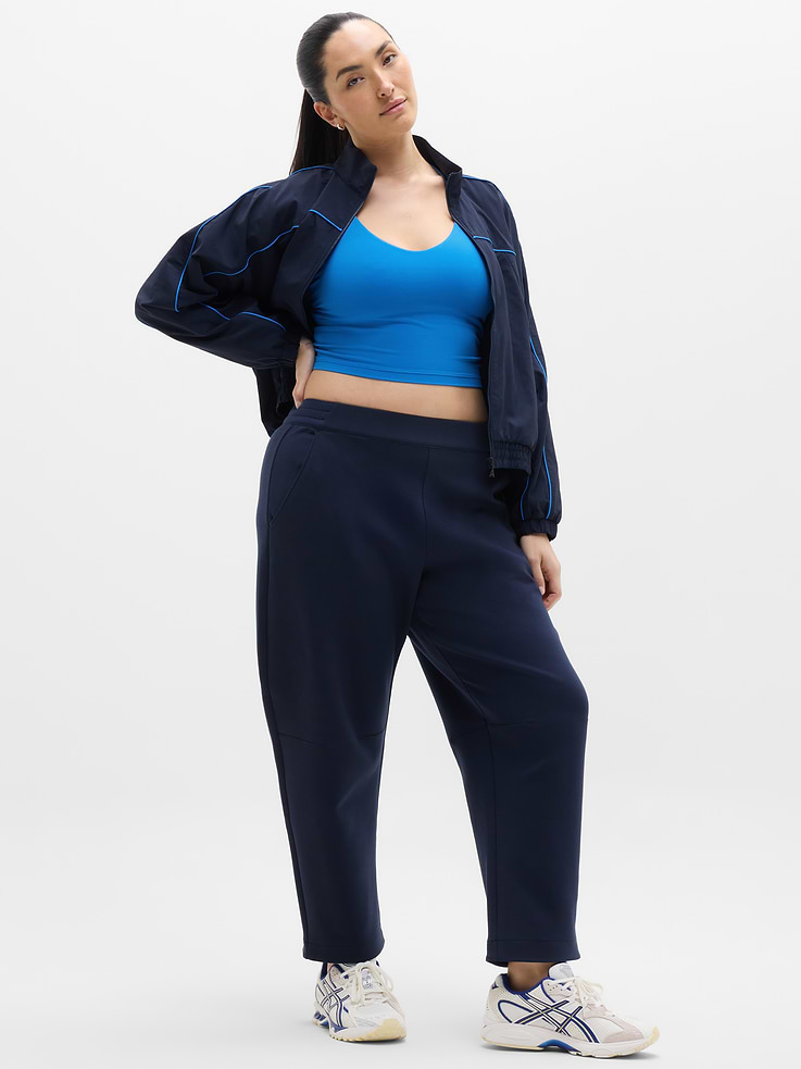 Image number 5 showing, Form Knit Mid Rise Barrel Pant