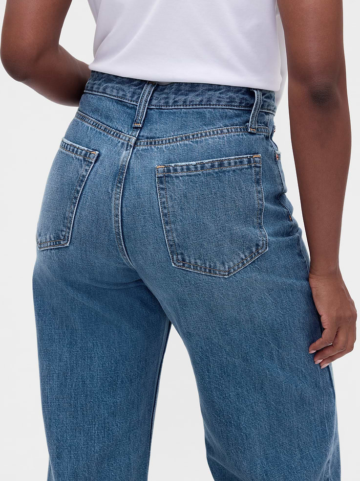 Image number 5 showing, Curvy High Rise Barrel Jeans