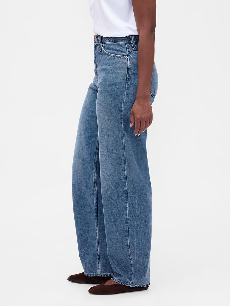 Image number 3 showing, Curvy High Rise Barrel Jeans