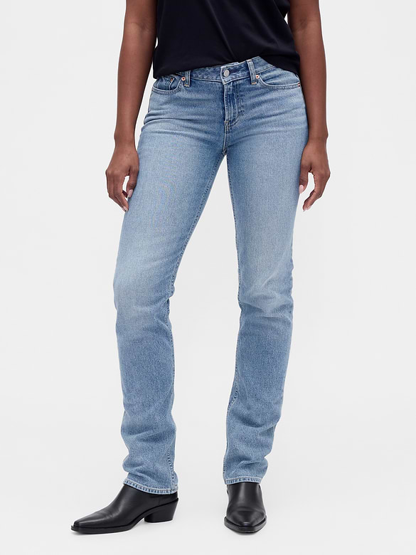 Curvy Low Rise '90s Slim Straight Jeans