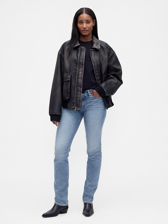 Curvy Low Rise '90s Slim Straight Jeans