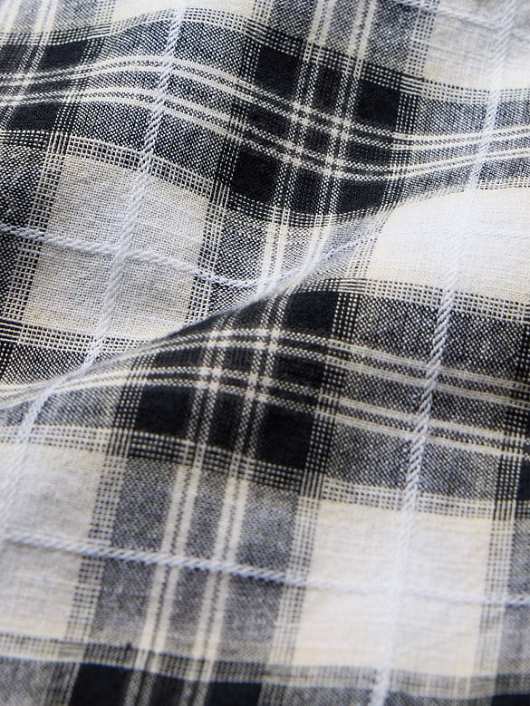 Relaxed-Fit Slub Cotton Shirt