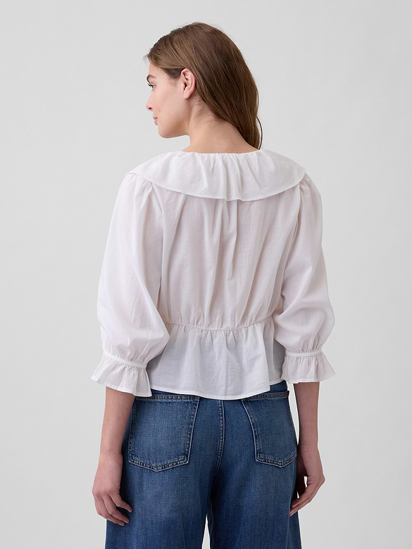 Relaxed Ruffle Top