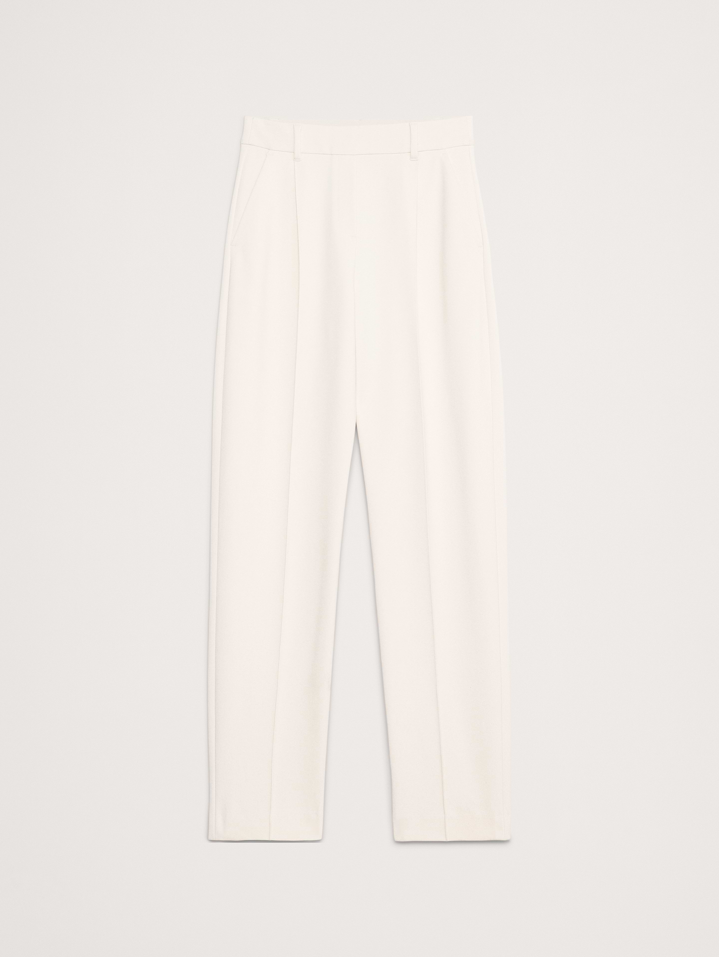 Image number 8 showing, High-Rise Slim Drapey Ponte Pull-On Pant