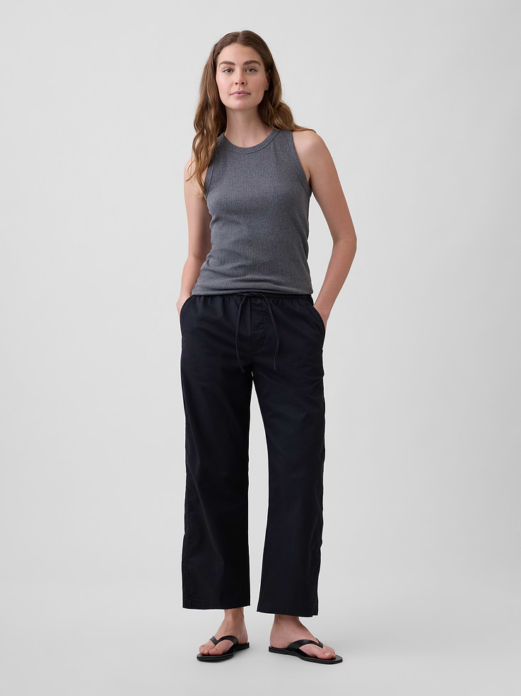 Image number 1 showing, Mid Rise Easy Barrel Khakis