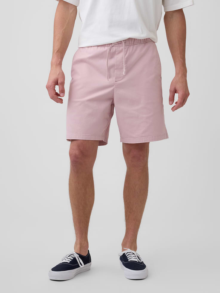 Image number 3 showing, 7" Essential Pull-On Khaki Shorts