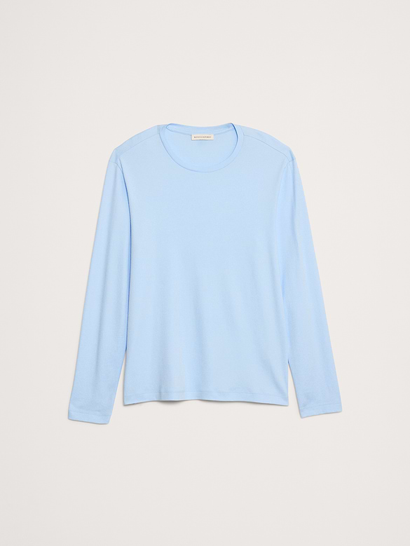 Luxury-Touch Long-Sleeve T-Shirt