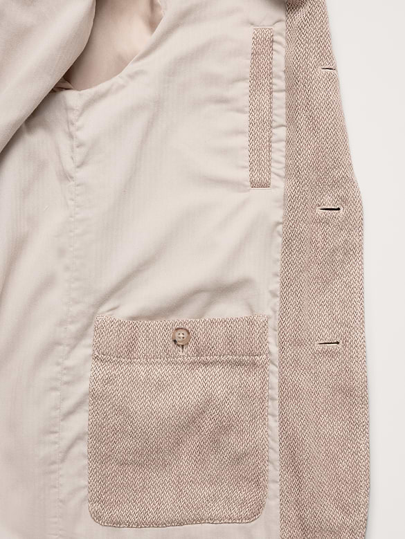 Linen Tweed Walking Jacket
