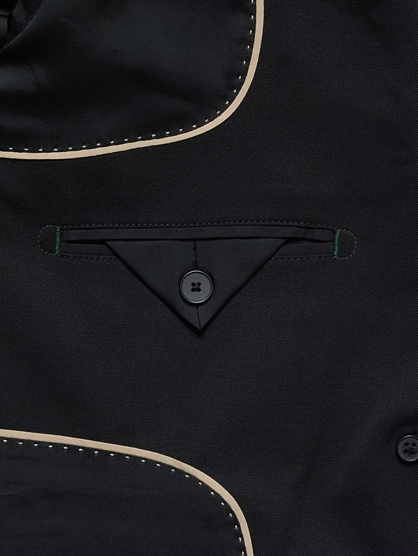 Slim Italian Lightweight Wool Blazer