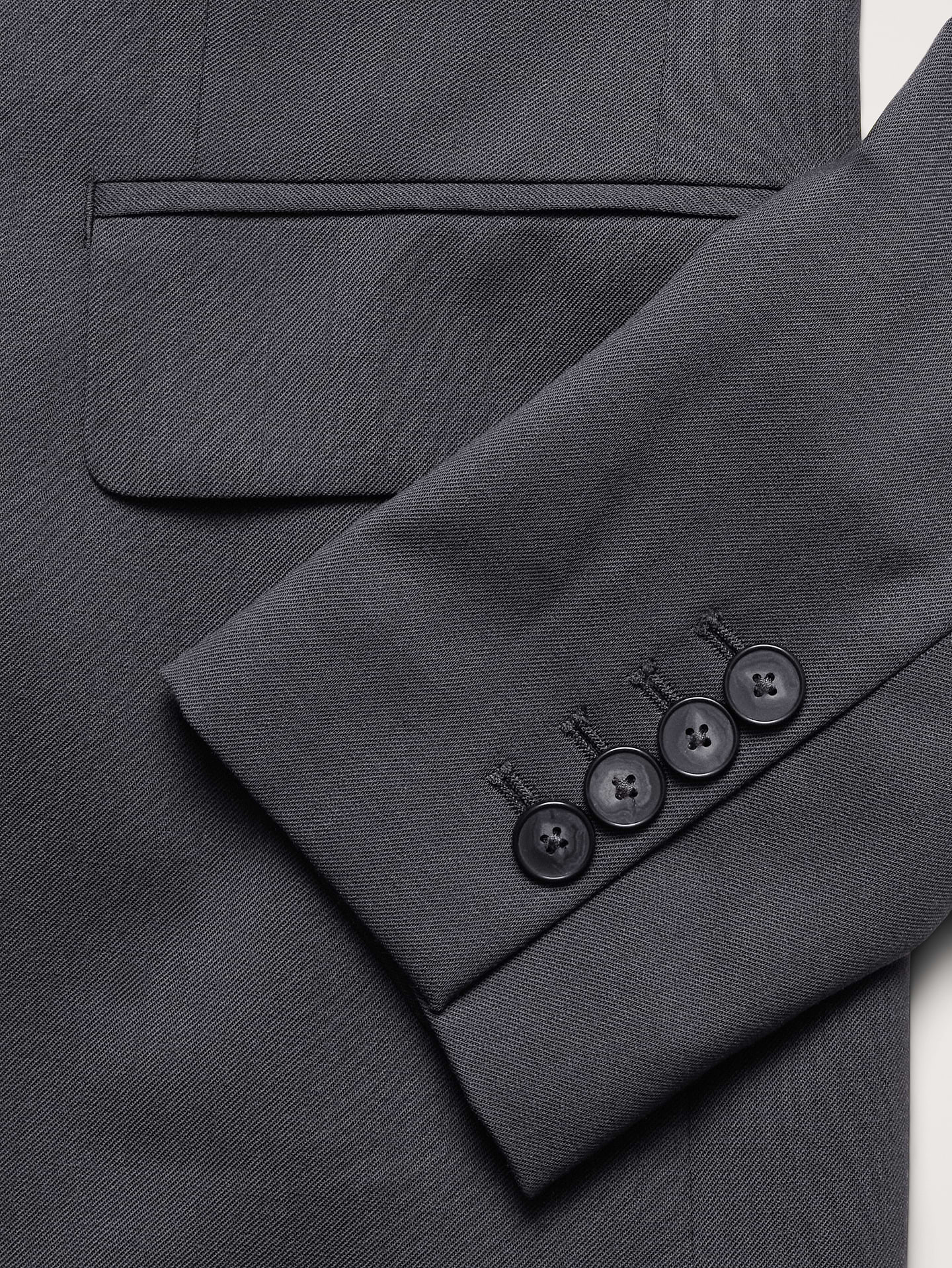 Image number 7 showing, Slim Italian Lightweight Wool Blazer