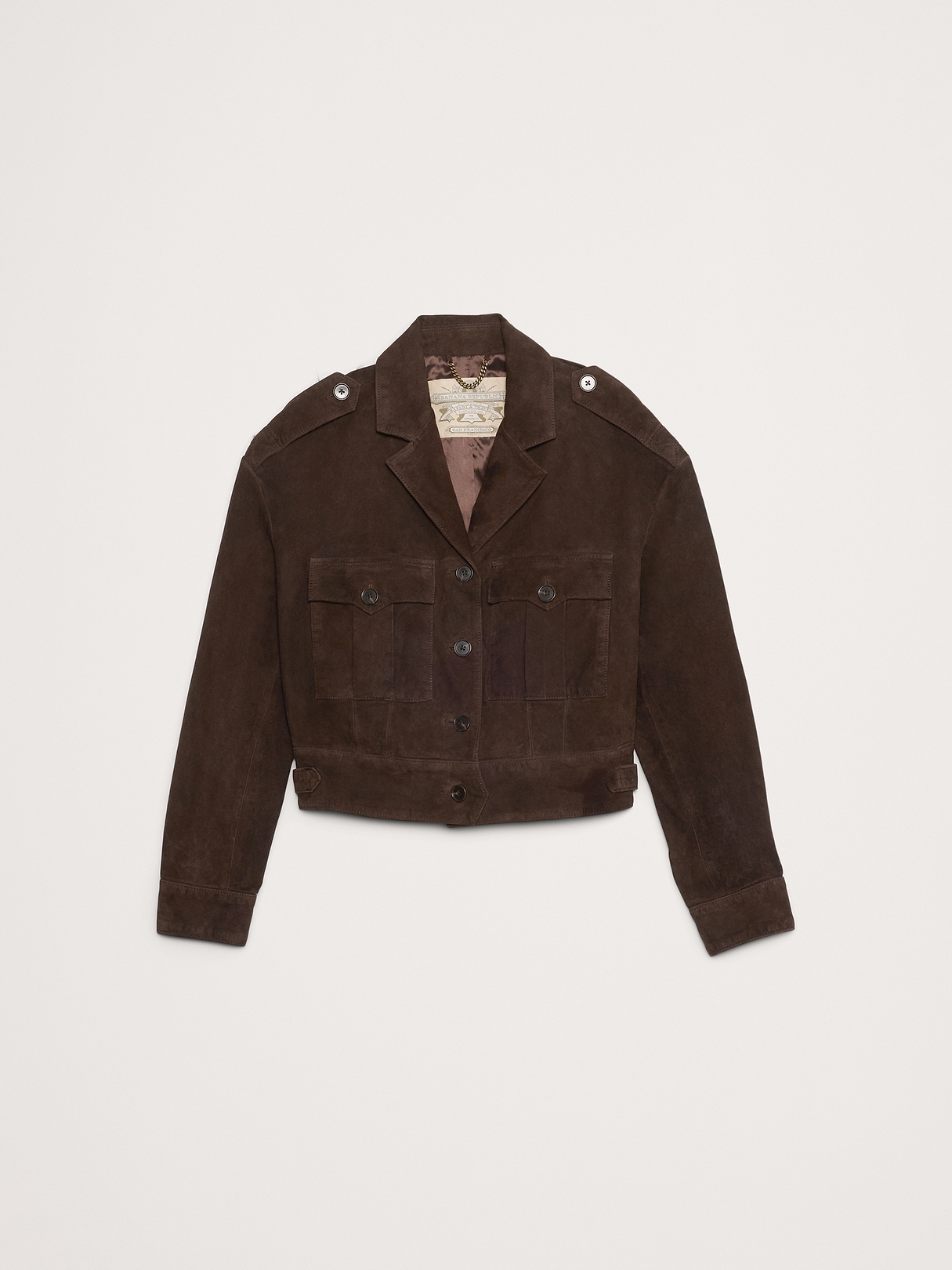 Archive Reissue Suede Double Pocket Jacket | Banana Republic