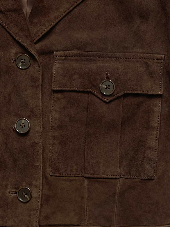 Archive Reissue Suede Double Pocket Jacket