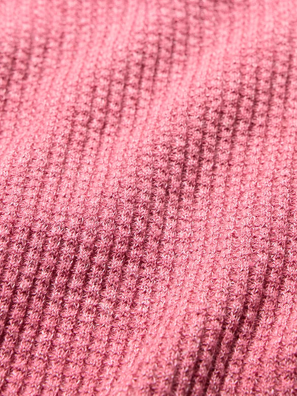 Chandail polo en lin et coton