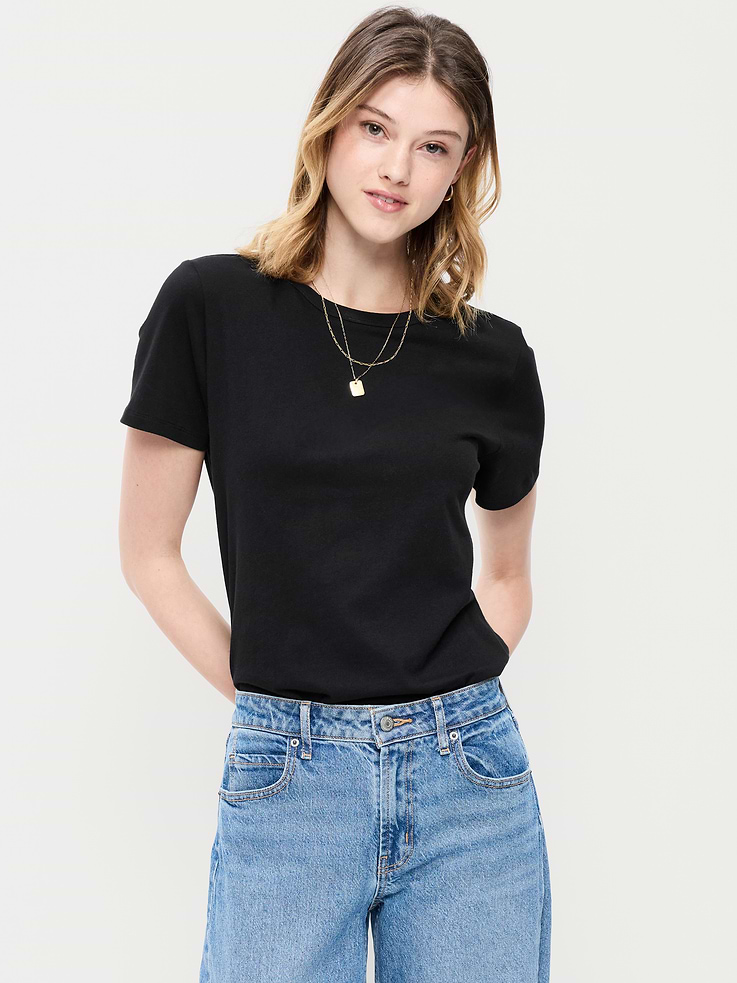 Image number 1 showing, EveryWear Crew-Neck T-Shirt
