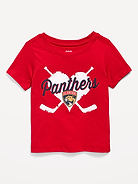 Image number 1 showing, NHL Graphic T-Shirt for Toddler Girls
