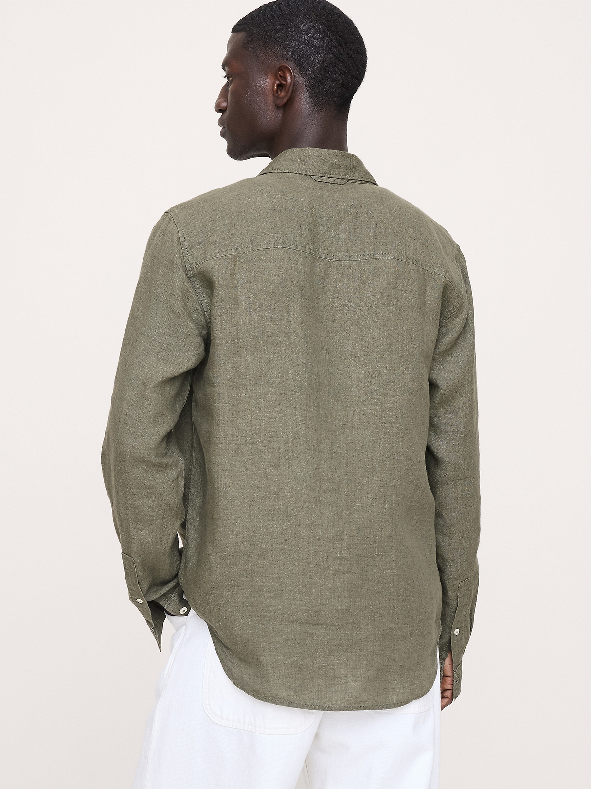 Slim-Fit Linen Shirt | Banana Republic