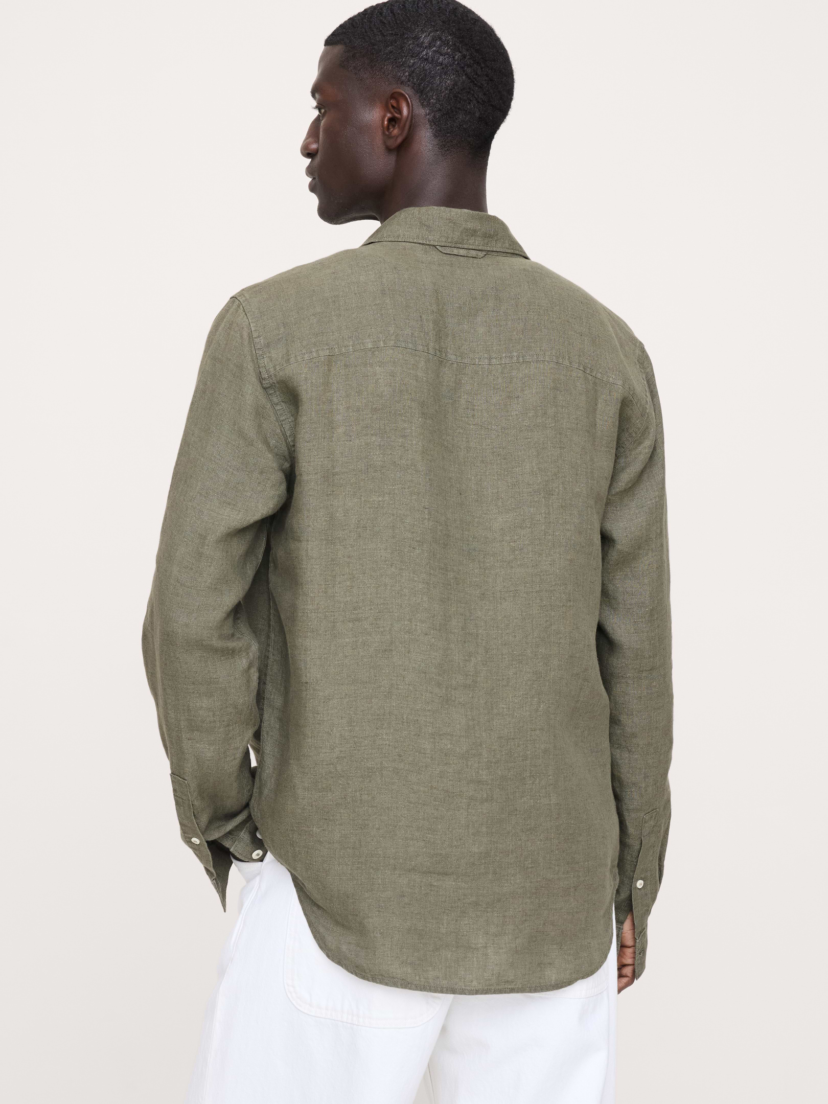 トップス 00s Banana Republic Irish Linen Shirt Slim-Fit Linen Shirt | Banana Republic