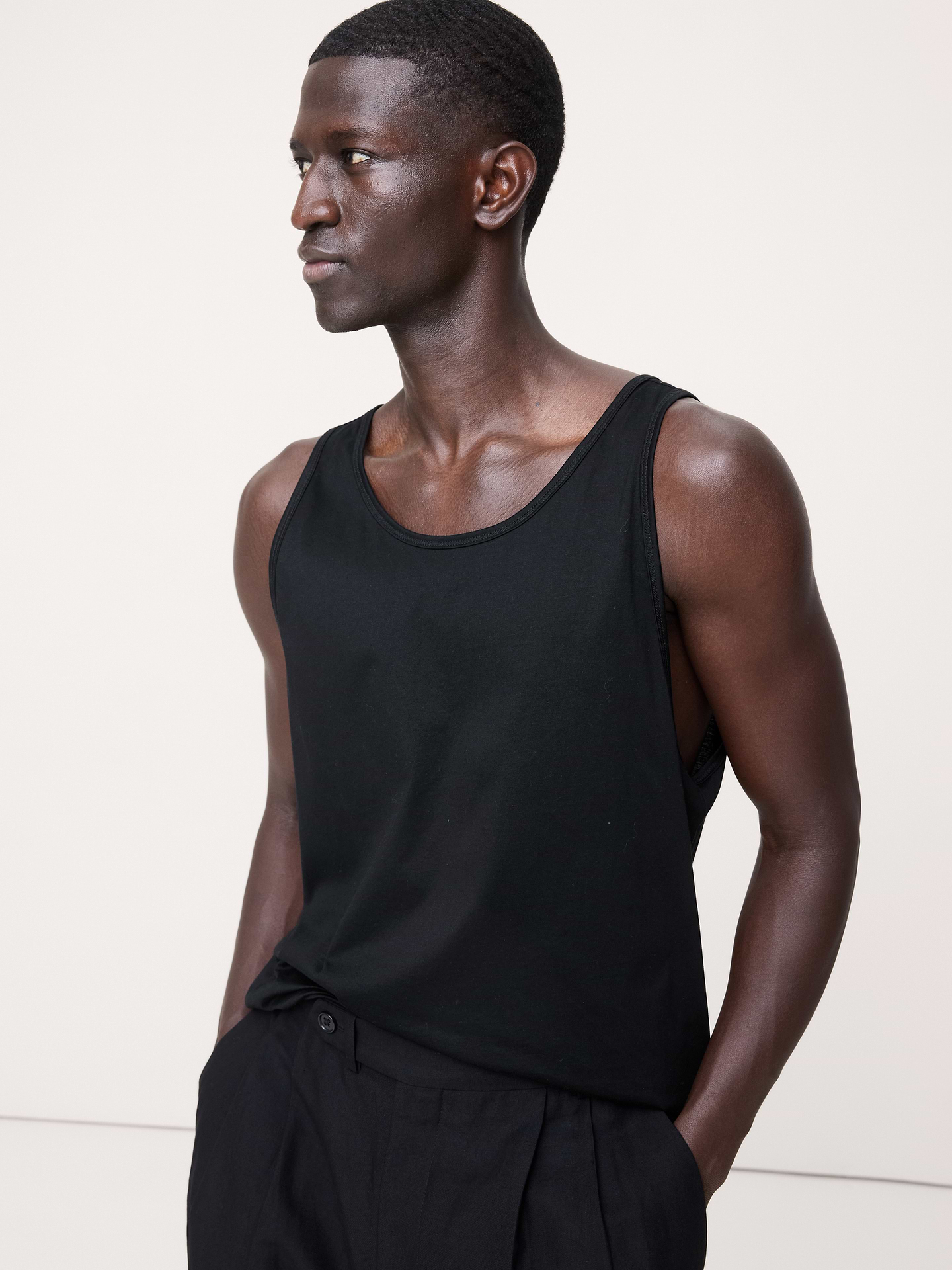 Image number 1 showing, Silky Cotton Tank