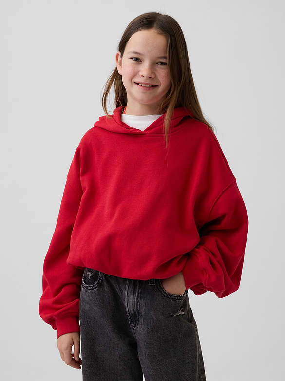 Kids VintageSoft Oversized Bubble Hoodie