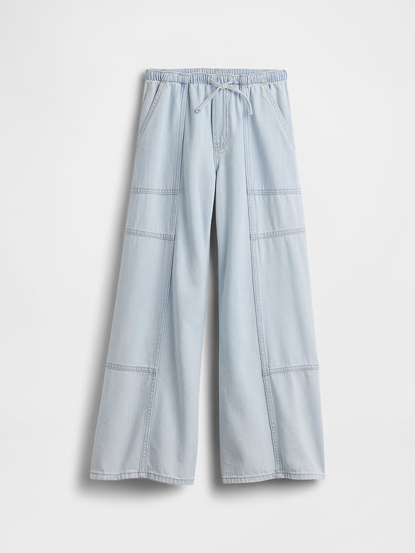 Kids Low Rise Easy Baggy Jeans