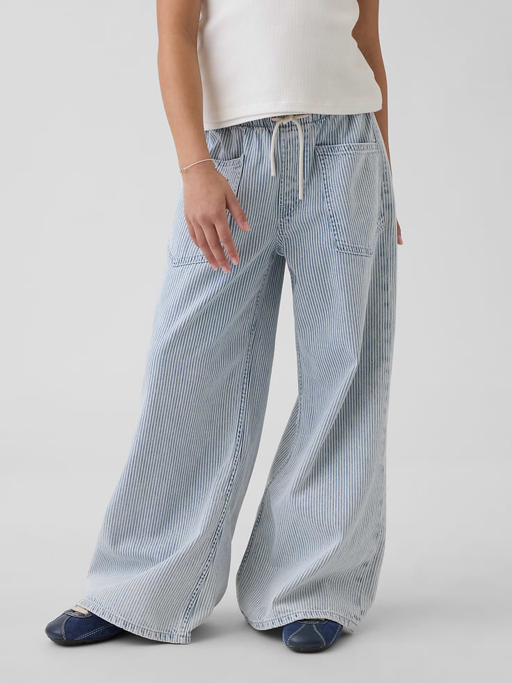 Image number 3 showing, Kids Low Rise Easy Baggy Jeans