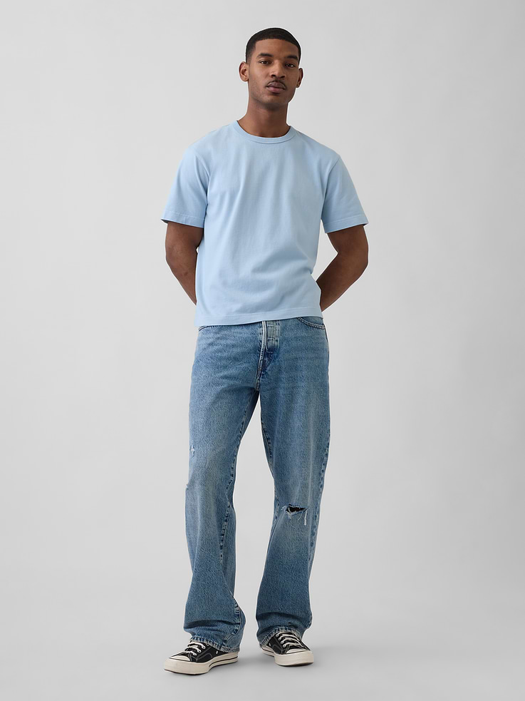 Image number 2 showing, Adult Heavyweight Relaxed T-Shirt
